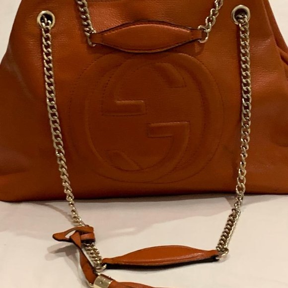 Gucci Orange Tote bag - Picture 1 of 11